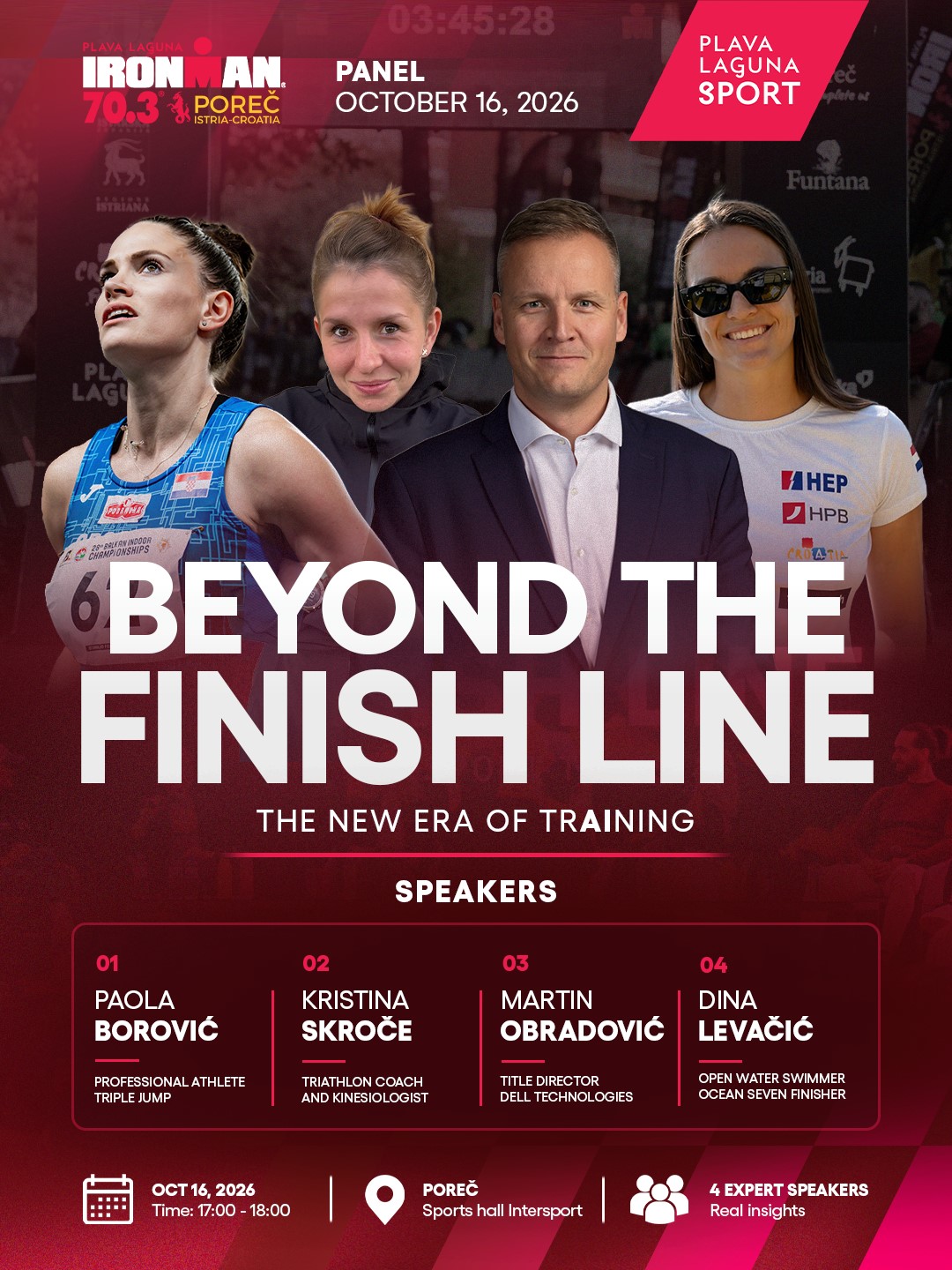 Iz Plave Lagune pozivaju zainteresirane na panel Sport talks – Beyond the finish line 